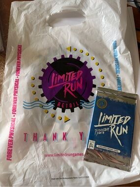 Limited Run Games - Collectible Card Booster Pack - Series 1 - Blue - New/Seal